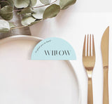 The Willow Place Card