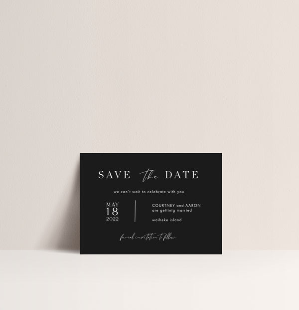 The Courtney Save The Date