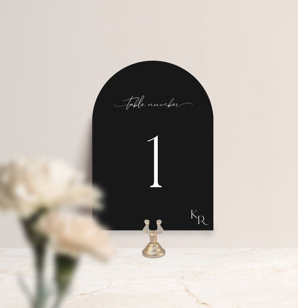 The Katherine Table Number