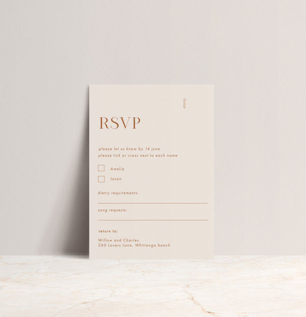 The Willow RSVP